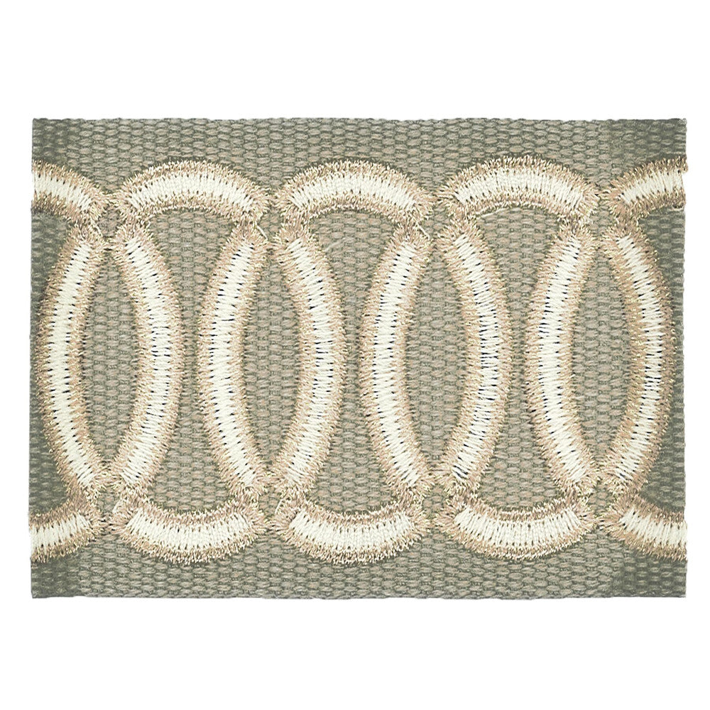 Zealot 4 Cement by Stout Trim MOONDUST TRIM 40%LIN 32%SVI 24%POL 4%MTL CHINA Horizontal: 0 and Vertical: 0 2.38 in - Fabric Carolina -
