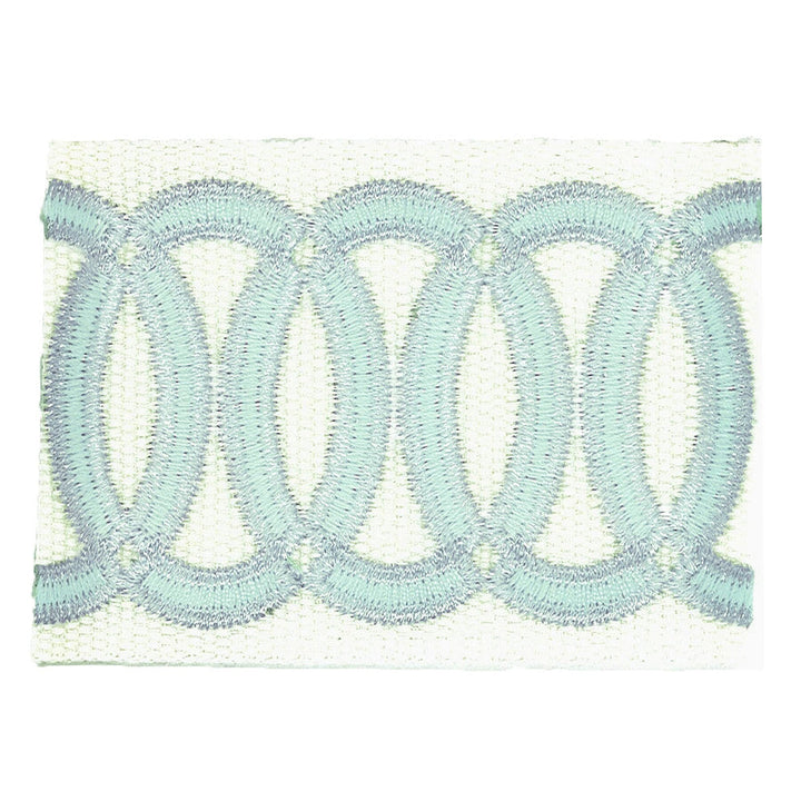 Zealot 5 Mist by Stout Designer Trim MOONDUST TRIM 40%LIN 32%SVI 24%POL 4%MTL CHINA Horizontal: 0 and Vertical: 0 2.38 in - Swanky Fabrics -