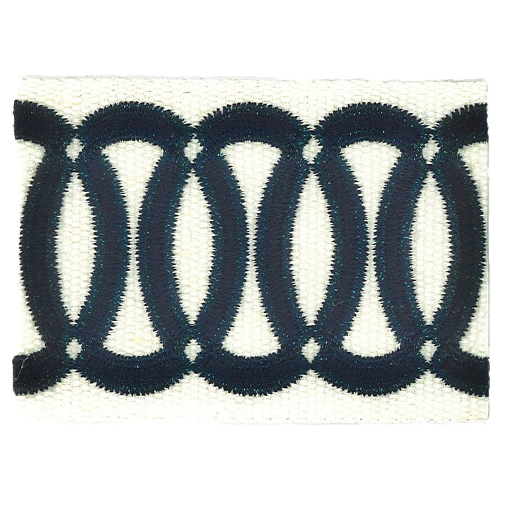 Zealot 6 Ink by Stout Trim MOONDUST TRIM 40%LIN 32%SVI 24%POL 4%MTL CHINA Horizontal: 0.000 and Vertical: 0.000 2.38 in - Fabric Carolina -