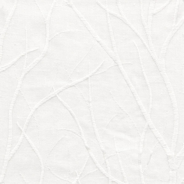 Zephyr 2 Pearl by Stout Fabric COLOR MY WINDOW ALABASTER/PARCHMENT 54%LIN 32%COT 14%POL %PEMB INDIA Horizontal: 12.75 and Vertical: 12.75 51.5 in - Fabric Carolina -