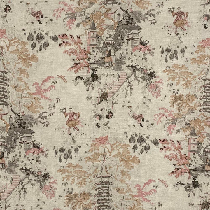 Zhi Olay by Magnolia Fabric See sample 100% Linen UK 33,000 </p><p>Repeat: Horizontal: 27.00 and Vertical: 27.00 54" - Fabric Carolina -