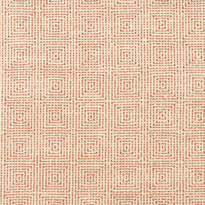 Ziggy 1 Tile by Stout Fabric COMFORTABLE LIVING BLUSH/GINGER 72%COT 28%POL INDIA CATB 117-2013 WYZENBEEK 20 000 DOUBLE RUB WEAR TEST (HEAVY DUTY) Horizontal: 1.125 and Vertical: 1.000 55 in - Fabric Carolina -