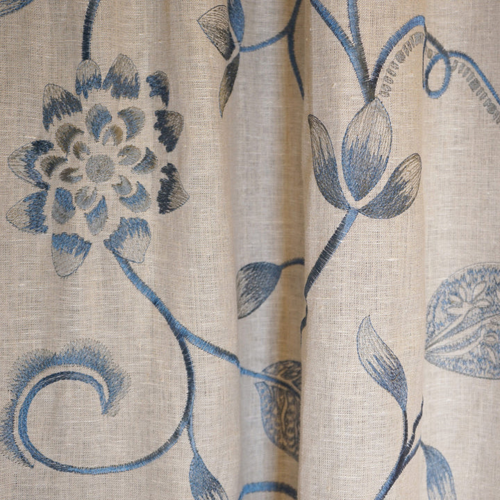 Zinnia 64Sj101 by JF Fabric JF Studio 100% Linen India Horizontal: 25 and Vertical: 16 54 - Fabric Carolina -