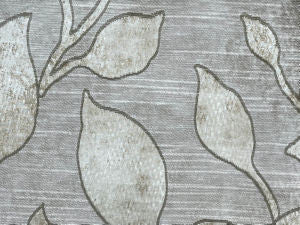 Zion Zinc by Norbar Designer Fabric SPLENDOR 62% POLYESTER 38% COTTON INDIA 9"V 9"H 54 - Swanky Fabrics -