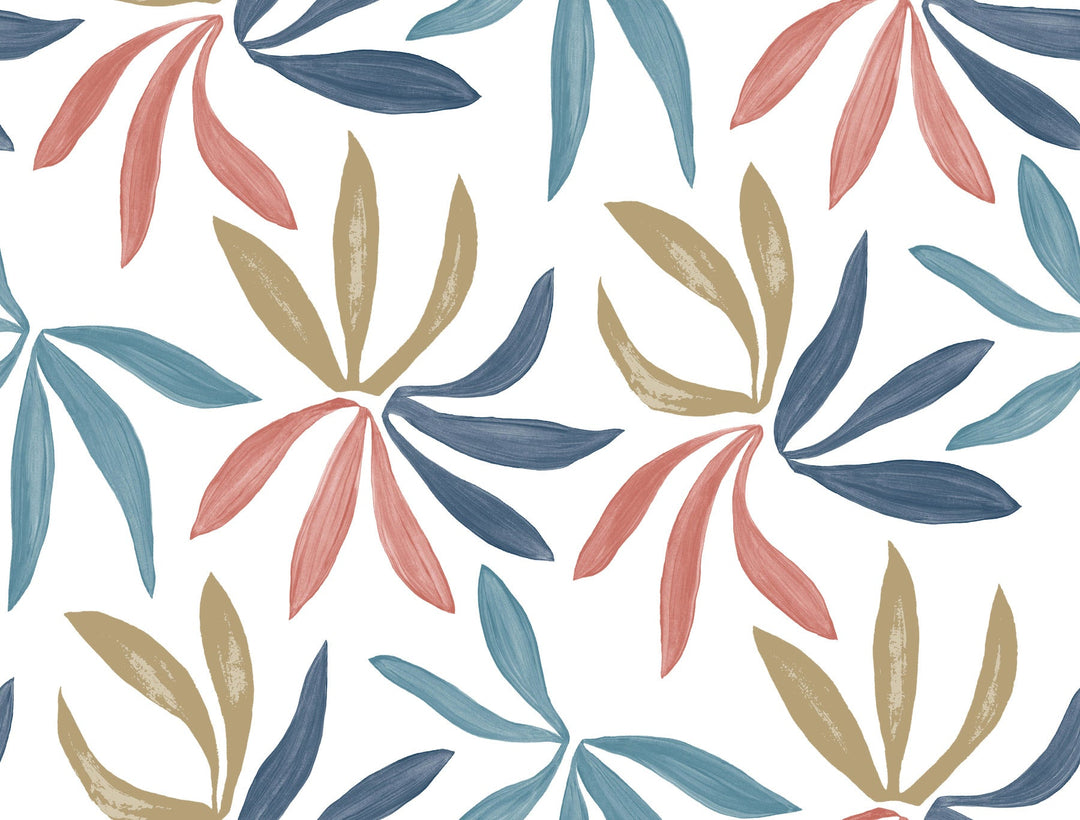 Little Garden Multicolor Wallpaper by York Wallcoverings Designer