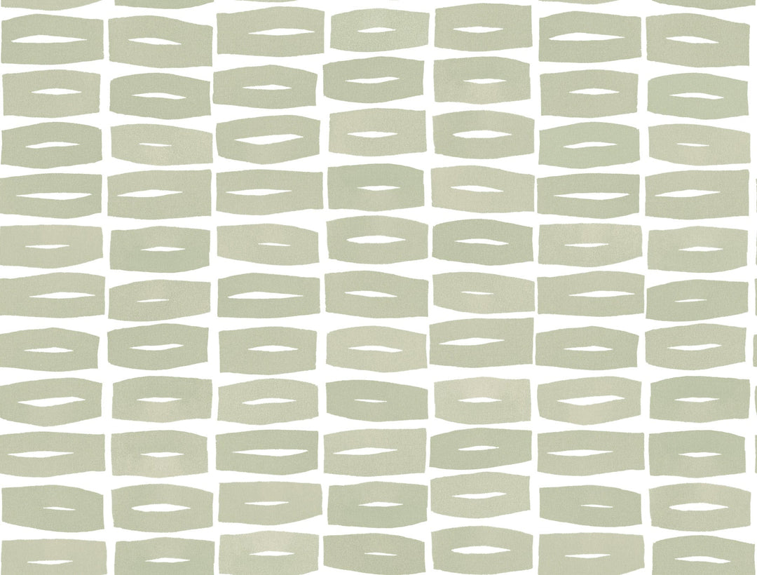 Modernist Motif Leaf Wallpaper by York Wallcoverings Designer