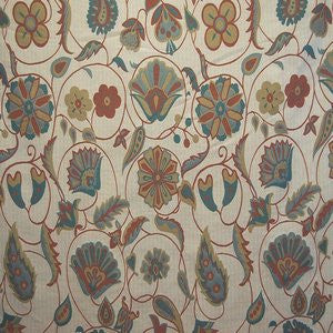 Zoe Fiesta 01110062 by Norbar Fabric See Sample 66% POLYESTER 19% COTTON USA UFAC 1, CALIFORNIA BULLETIN 117 </p><p>Repeat: Horizontal: and Vertical: 34 3/4" 55 - Fabric Carolina -