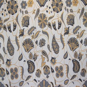 Zoe Gold 01110012 by Norbar Fabric See Sample 66% POLYESTER 19% COTTON USA UFAC 1, CALIFORNIA BULLETIN 117 </p><p>Repeat: Horizontal: and Vertical: 34 3/4" 55 - Fabric Carolina -