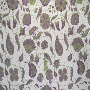 Zoe Purple 01110027 by Norbar Fabric CYPRESS 66% POLYESTER 19% COTTON USA 39,000 WYZENBEEK </p><p>Repeat: 34 3/4"V 27"H 55 - Fabric Carolina -