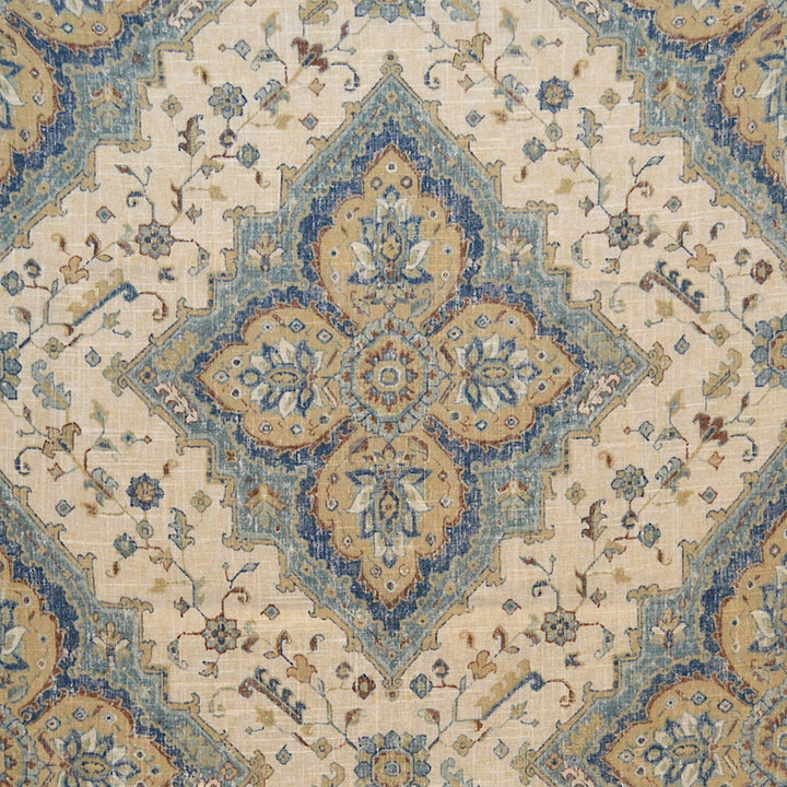 Zornich Navysea by Magnolia Fabric - 55Lin/45Visc Korea 12000 Horizontal: 27 and Vertical: 24 54" - Fabric Carolina -
