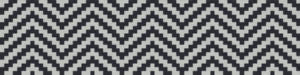 Zorro Ebony 71 by Norbar Designer Fabric SUNTASTIC 100% POLYACRYLIC GERMANY 6 7/8"V 5 1/2"H 54 - Swanky Fabrics -