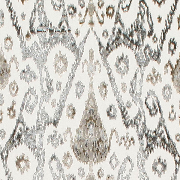 Tai Lao/Slate Zs 00022Vel by Old World Weavers Fabric 51% VISCOSE 49% COTTON INDIA MEDIUM DUTY Horizontal: 24.25" and Vertical: 26.75" 54" - Fabric Carolina -