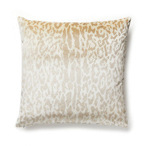 Snow Leopard Winter White by Scalamandre
 Pillow