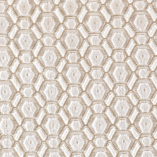 Manetta/Ivory Mane-003 by Old World Weavers Fabric STOCKED AT SCALAMANDRE WAREHOUSE 56% CUPRO VISCOSE|44% COTTON INDIA MEDIUM DUTY Horizontal: 1.5" and Vertical: 1.75" 54" - Fabric Carolina -