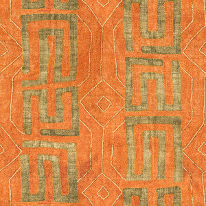 Zulu 2 Terracotta by Stout Fabric