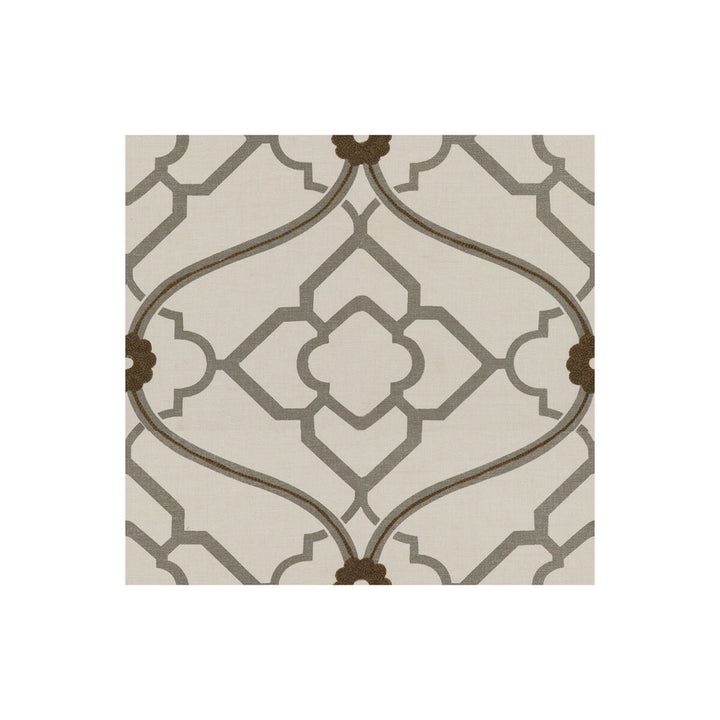 Zuma Steel by Kravet Design Fabric CANDICE OLSON COLLECTION COTTON - 100% India LIGHT Horizontal: 13.5 and Vertical: 13.5 55 - Fabric Carolina -