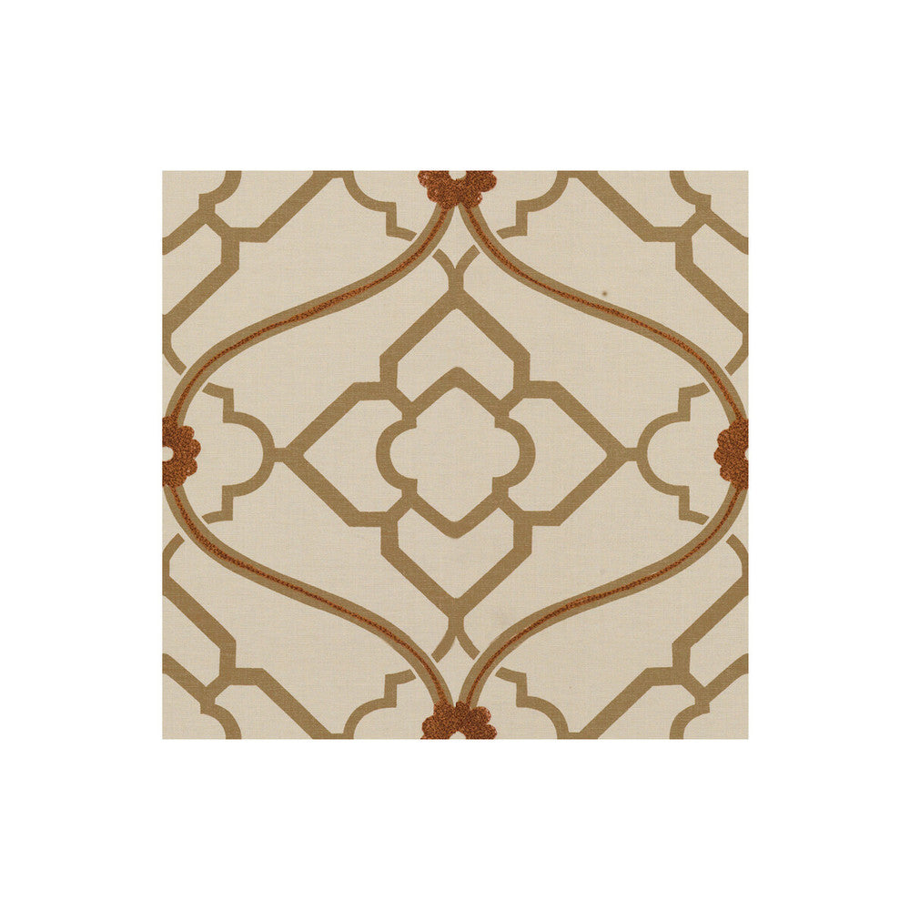 Zuma Ginger by Kravet Design Fabric Kravet Design Fabric Zuma GingerFabric CANDICE OLSON COLLECTION COTTON - 100% India </p><p>Repeat: H: 13.5, V: 13.5 55 - Fabric Carolina -