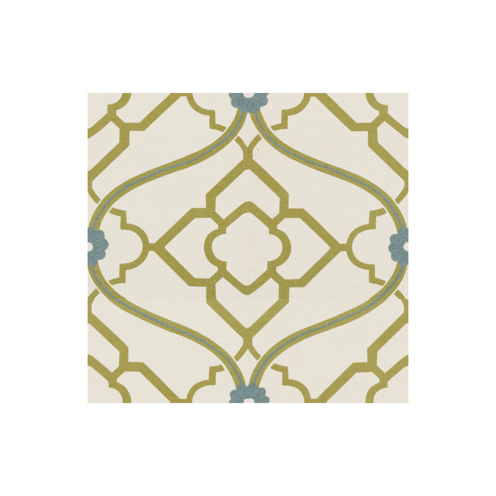 Zuma Kiwi by Kravet Design Fabric CANDICE OLSON COLLECTION COTTON - 100% India LIGHT Horizontal: 13.5 and Vertical: 13.5 55 - Fabric Carolina -