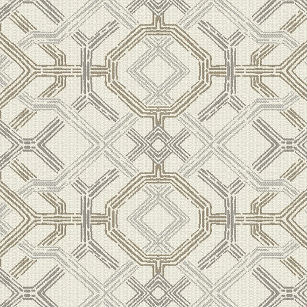 145469-0002 Sketched Fretwork Dune by Sunbrella Fabric Sunbrella Acrylic USA or Imported 5-Year Horizontal: 14 in. and Vertical: 6.7 in. 54 in. - Fabric Carolina -