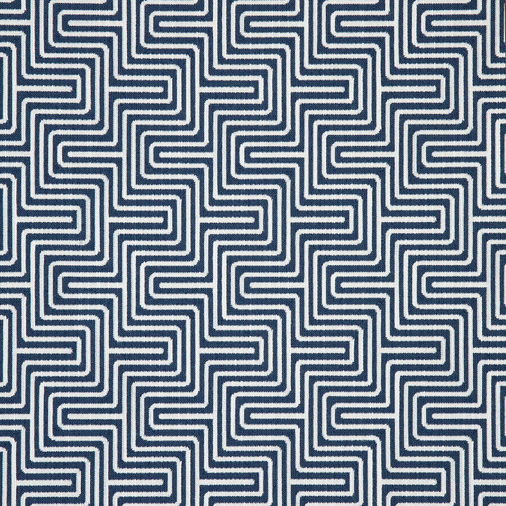 Figure Indigo 145868-0006 by Sunbrella Fabric 100% Sunbrella® Acrylic 27500 Horizontal: 3.5 in. and Vertical: 9.67 in. 54 in. - Fabric Carolina -