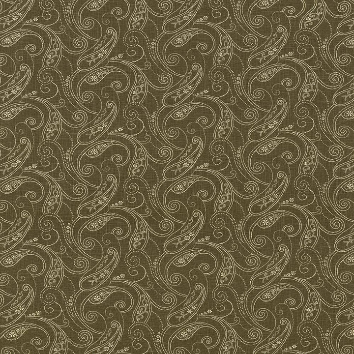 A Stitch In Time Mocha by Kasmir Fabric 1416 55% Linen 45% Rayon CHINA 12,000 Wyzenbeek Double Rubs H: 18 inches, V:9 inches 54 - 55 - Fabric Carolina - Kasmir