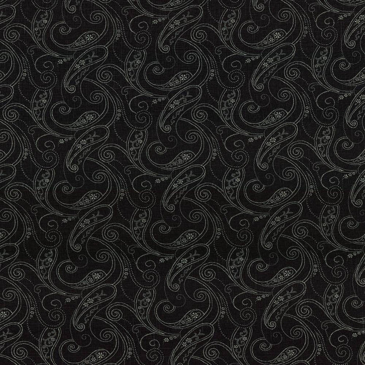 A Stitch In Time Onyx by Kasmir Fabric 1416 55% Linen 45% Rayon CHINA 12,000 Wyzenbeek Double Rubs H: 18 inches, V:9 inches 54 - 55 - Fabric Carolina - Kasmir