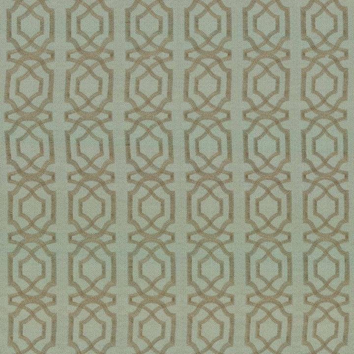 Abacot Aqua by Kasmir Fabric 5074 100% Polyester Embroidery Contents 100% Polyester CHINA Not Tested H: 3 4/8 inches, V:3 6/8 inches 57 - 58 - Fabric Carolina - Kasmir