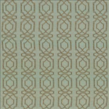 Abacot Aqua by Kasmir Fabric 5074 100% Polyester Embroidery Contents 100% Polyester CHINA Not Tested H: 3 4/8 inches, V: 3 6/8 inches 57 - 58 - Fabric Carolina - Kasmir