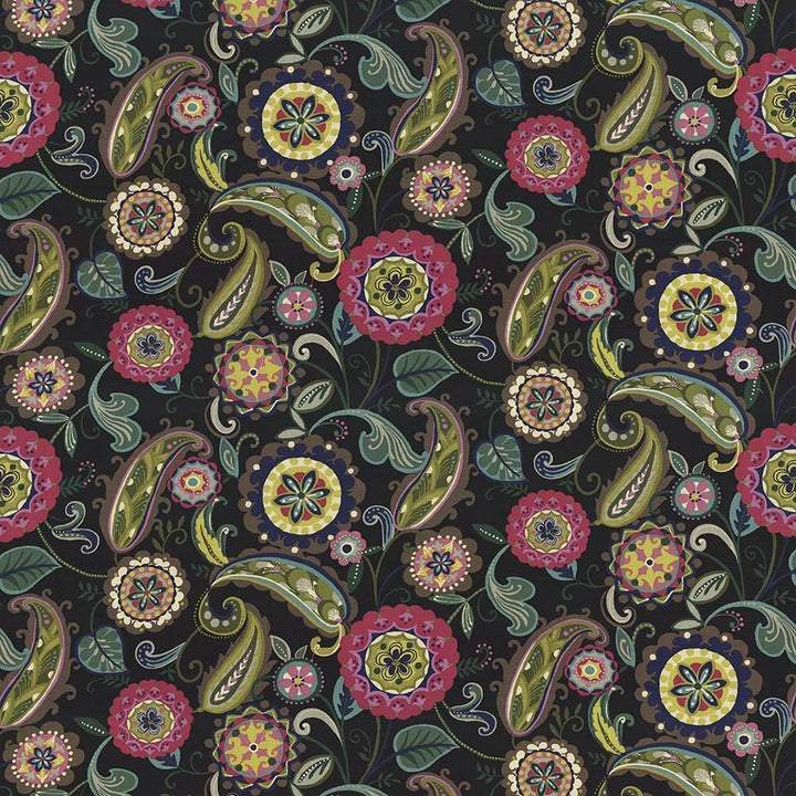 Abberley Passion Black  by Kasmir Fabric See sample 100% Cotton
 INDONESIA 15,000 Wyzenbeek Double Rubs </p><p>Repeat: Horizontal: 54 inches and Vertical: 27 inches 54  - Fabric Carolina -