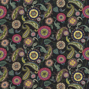 Abberley Passion Black by Kasmir Fabric