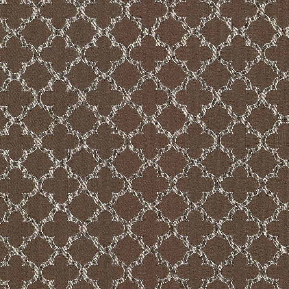 Abberley Trellis Chocolate by Kasmir Fabric 1438 67% Rayon 33% Polyester CHINA 18,000 Wyzenbeek Double Rubs H: 1 4/8 inches, V:1 4/8 inches 54 - Fabric Carolina - Kasmir