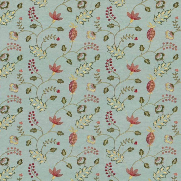 Abberville Azalea by Kasmir Fabric 1443 100% Polyester
Embroidery
100% Polyester
 INDIA </p><p>Repeat: Horizontal: 13 inches and Vertical: 9 4/8 inches 52 - 55 - Fabric Carolina -