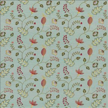 Abberville Azalea by Kasmir Fabric 1443 100% Polyester Embroidery Contents 100% Polyester INDIA 30,000 Wyzenbeek Double Rubs H: 13 inches, V: 9 4/8 inches 54 - 55 - Fabric Carolina - Kasmir