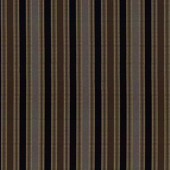 Abbot Stripe Jet by Kasmir Fabric 5067 56% Cotton 44% Polyester TAIWAN 30,000 Wyzenbeek Double Rubs H: 6 7/8 inches, V:N/A 54 - 55 - Fabric Carolina - Kasmir