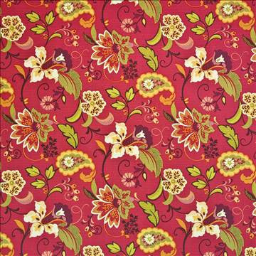 Abercrombie Park Garnet by Kasmir Fabric 1400 100% Cotton KOREA 15,000 Wyzenbeek Double Rubs H: 27 inches, V: 27 inches 54 - 55 - Fabric Carolina - Kasmir