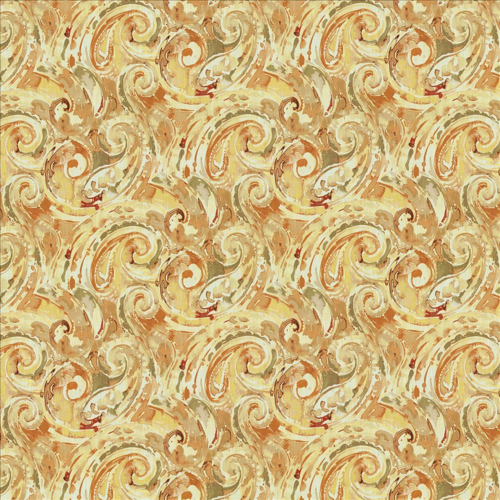 Abstract Paisley Cactus Flower by Kasmir Fabric 1452 100% Cotton
 SOUTH KOREA 30,000 Wyzenbeek Double Rubs Horizontal: 18 inches and Vertical: 17 4/8 inches 54 - Fabric Carolina -
