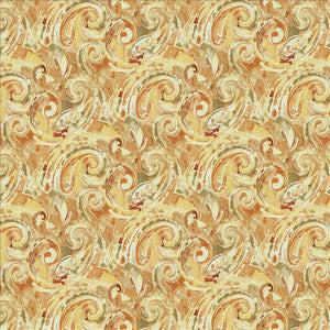 Abstract Paisley Cactus Flower by Kasmir Fabric