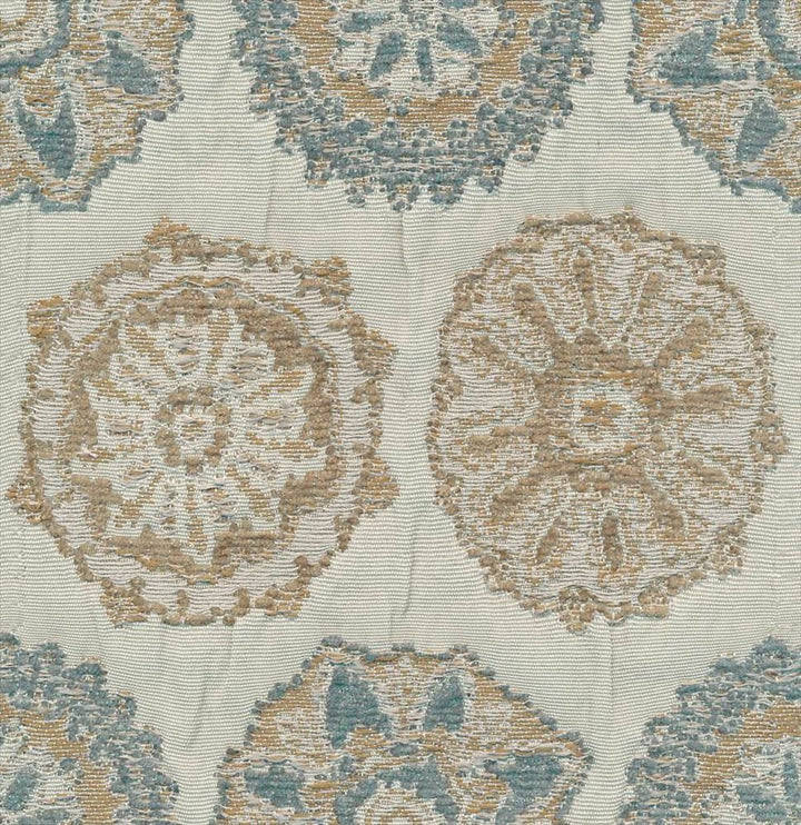 Acra Mist by Kasmir Fabric 1389 54% Polyester
46% Rayon
 CHINA 48,000 Wyzenbeek Double Rubs Horizontal: 9 4/8 inches and Vertical: 9 4/8 inches 56 - Fabric Carolina -