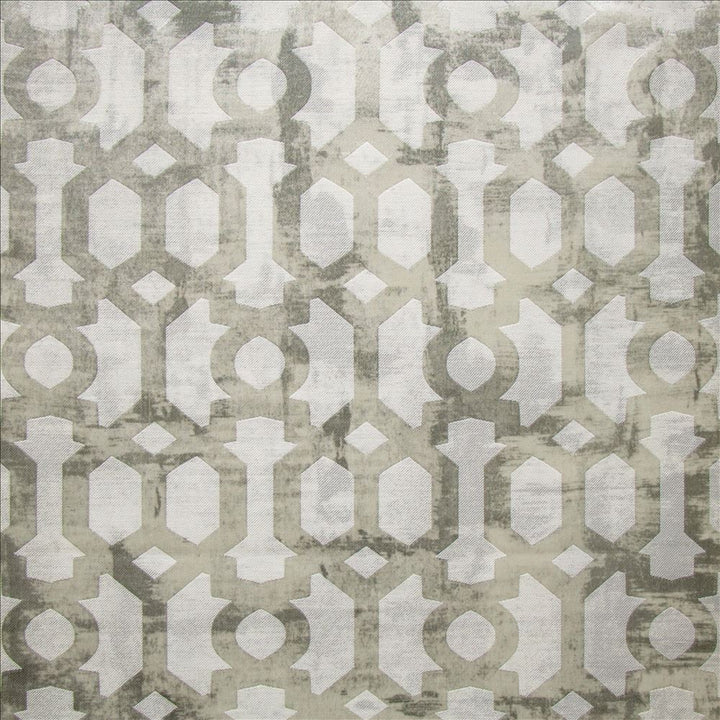 Addicting Silver by Kasmir Fabric 1451 35% Rayon
33% Polyester
32% Cotton
 INDIA 50,000 Wyzenbeek Double Rubs Horizontal: 4 5/8 inches and Vertical: 5 4/8 inches 55 - Fabric Carolina -