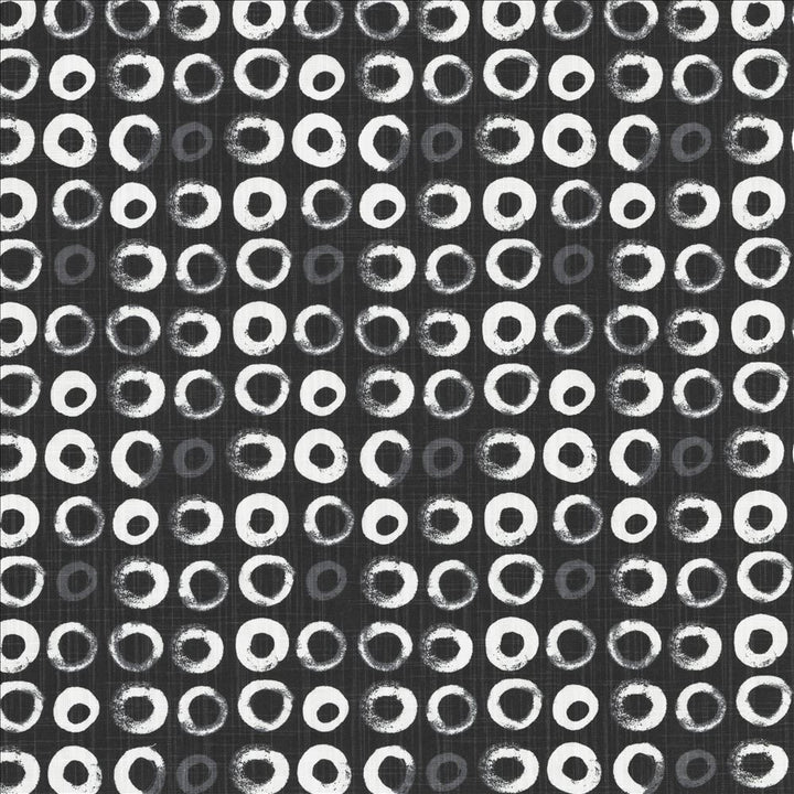 Addison Circle Ink  by Kasmir Fabric 1473 100% Cotton  PAKISTAN 30,000 Martindale Cycles </p><p>Repeat: Horizontal: 5 3/8 inches and Vertical: 6 5/8 inches 54  - Fabric Carolina -