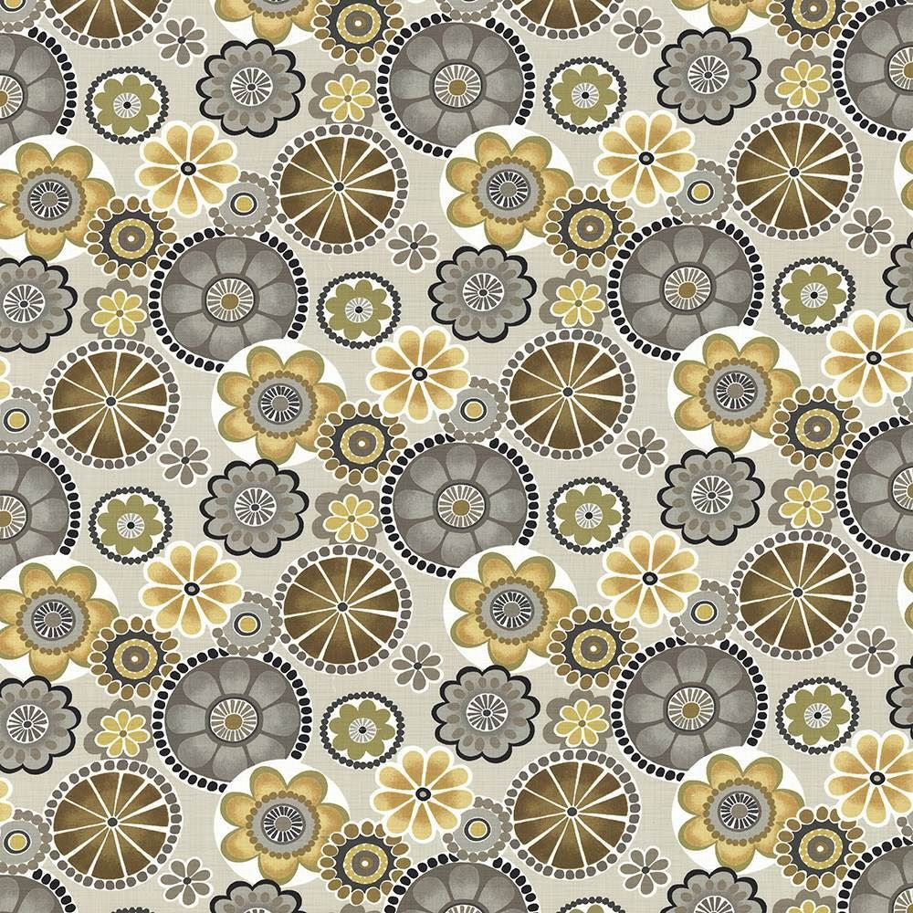 Adelaide Citrine by Kasmir Fabric 1434 100% Cotton INDONESIA 15,000 Wyzenbeek Double Rubs Horizontal: 27 inches and Vertical: 27 inches 54 - 55 - Fabric Carolina -