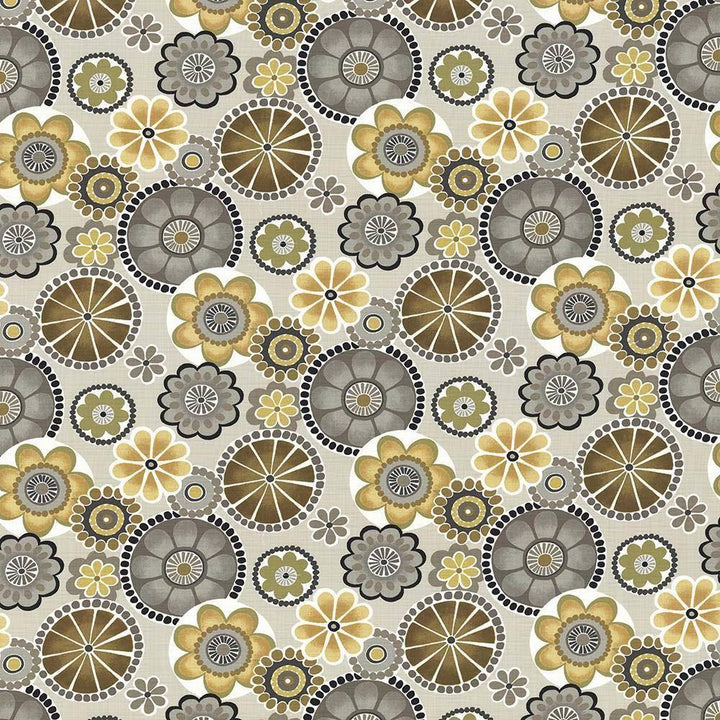 Adelaide Citrine by Kasmir Fabric 1434 100% Cotton INDONESIA 15,000 Wyzenbeek Double Rubs H: 27 inches, V:27 inches 54 - 55 - Fabric Carolina - Kasmir