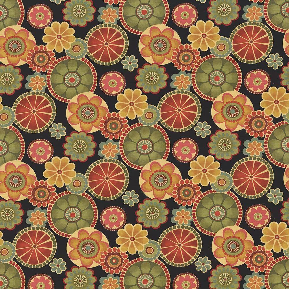 Adelaide Fiesta by Kasmir Fabric 1433 100% Cotton INDONESIA 15,000 Wyzenbeek Double Rubs H: 27 inches, V:27 inches 54 - 55 - Fabric Carolina - Kasmir