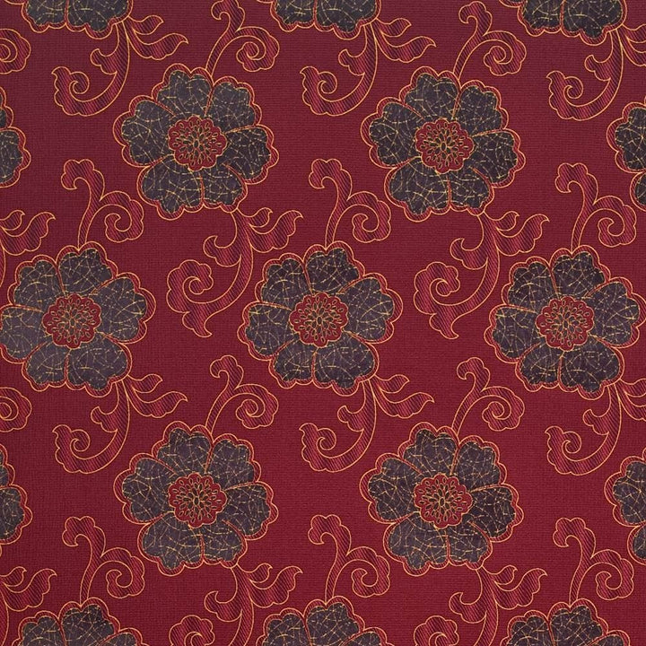 Adelaide Park Firethorn by Kasmir Fabric 1397 64% Polyester
36% Rayon
 CHINA 21,000 Wyzenbeek Double Rubs Horizontal: 14 2/8 inches and Vertical: 21 3/8 inches 54 - Fabric Carolina -