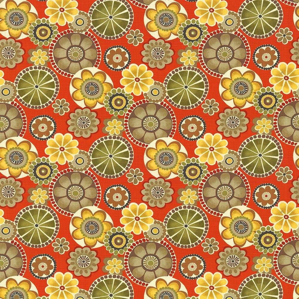 Adelaide Persimmon by Kasmir Fabric 1434 100% Cotton
 INDONESIA 15,000 Wyzenbeek Double Rubs </p><p>Repeat: Horizontal: 27 inches and Vertical: 27 inches 54 - Fabric Carolina -