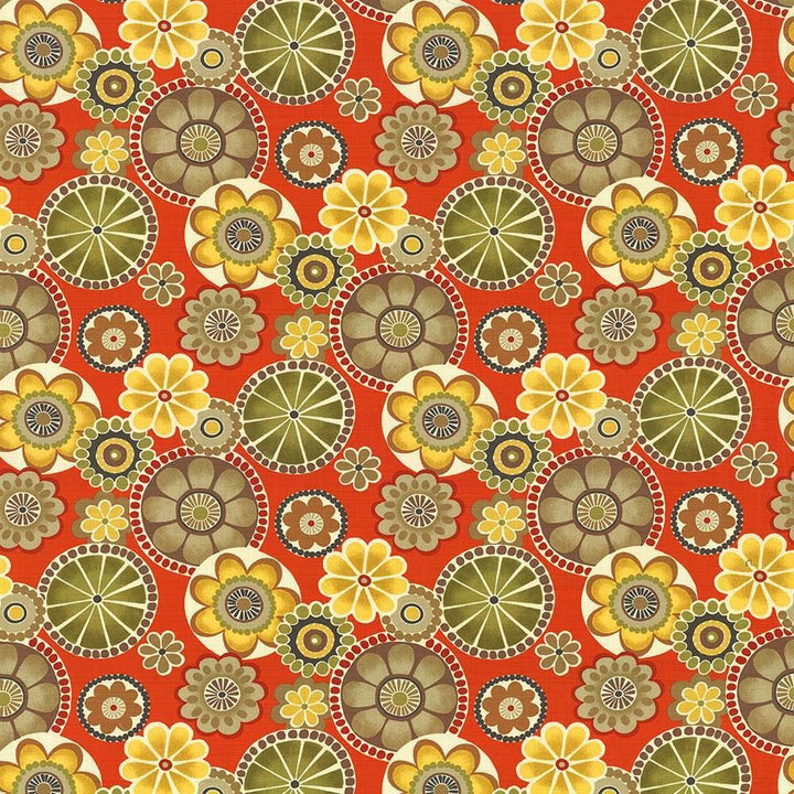 Adelaide Persimmon by Kasmir Fabric 1434 100% Cotton INDONESIA 15,000 Wyzenbeek Double Rubs Horizontal: 27 inches and Vertical: 27 inches 54 - 55 - Fabric Carolina -