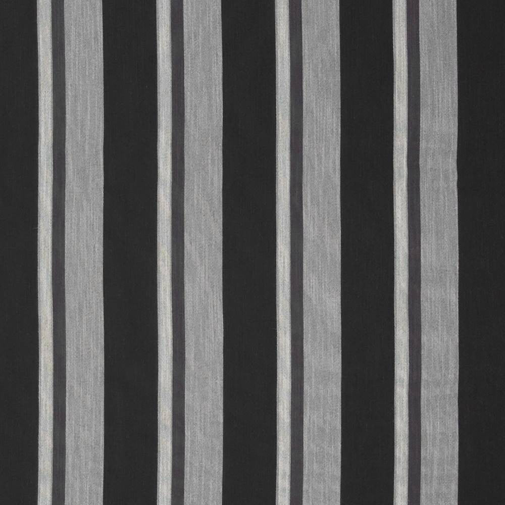 Adolphus Stripe Charcoal by Kasmir Fabric 1396 45% Viscose 39% Polyester 16% Linen BELGIUM 18,000 Martindale Cycles H: 7 1/8 inches, V:N/A 54 - 55 - Fabric Carolina - Kasmir