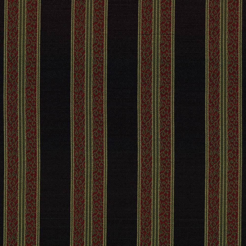 Adored Stripe Onyx by Kasmir Fabric 8003 55% Polyester
45% Viscose
 CHINA 30,000 Wyzenbeek Double Rubs </p><p>Repeat: Horizontal: 5 inches and Vertical: N/A 54 - 56 - Fabric Carolina -