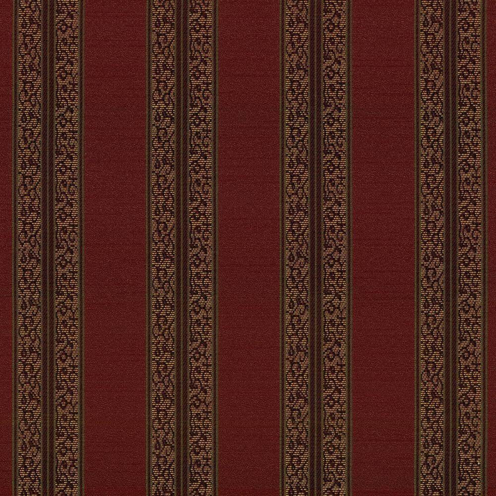 Adored Stripe Ruby by Kasmir Fabric 8003 55% Polyester 45% Viscose CHINA 30,000 Wyzenbeek Double Rubs H: 5 inches, V:N/A 54 - 56 - Fabric Carolina - Kasmir