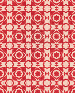AEGEAN TILES Red Wallpaper (WP30052) by Mind The Gap